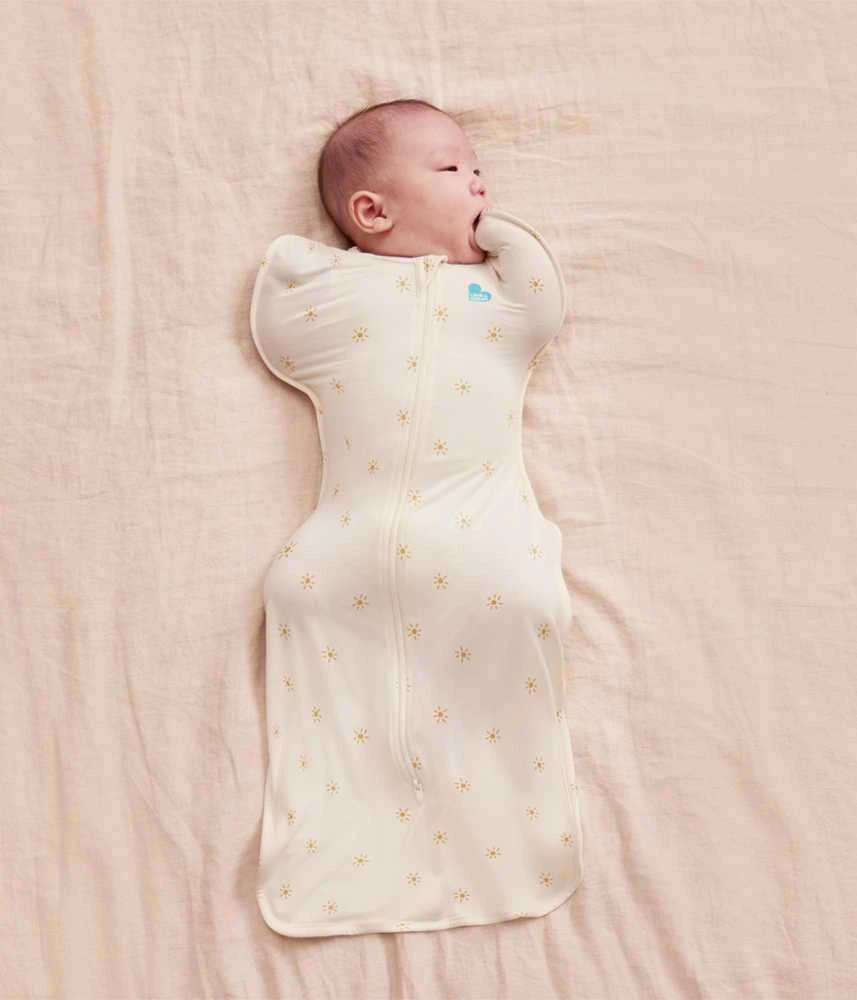 Love To Dream „Swaddle UP“ – M dydis – saulutės – 1 ŽINGSNIS – SUDĖTI 0,2