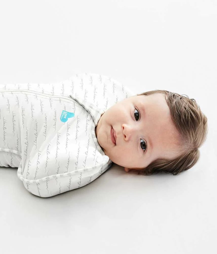 Love To Dream Otulacz Swaddle UP - dydis S - balta - ETAP 1 Original