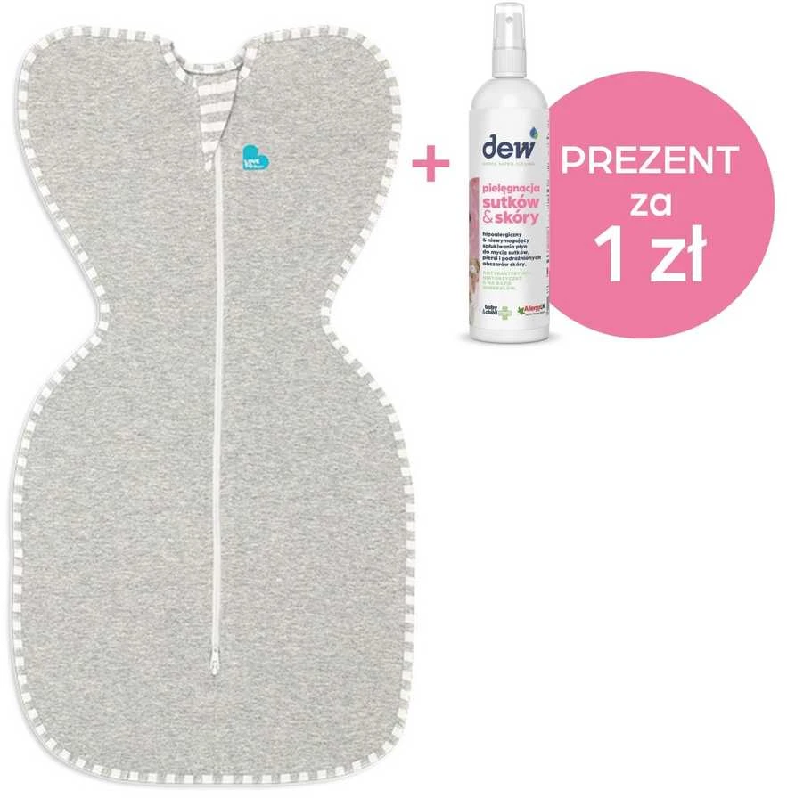 Love To Dream Myliu svajoti Swaddle Original Stage 1 pilka XS dydžio (L10010)