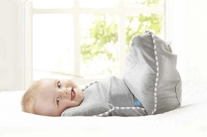 Love To Dream Swaddle UP - M dydis - pilkas - 1 ŽINGSNIS Originalus