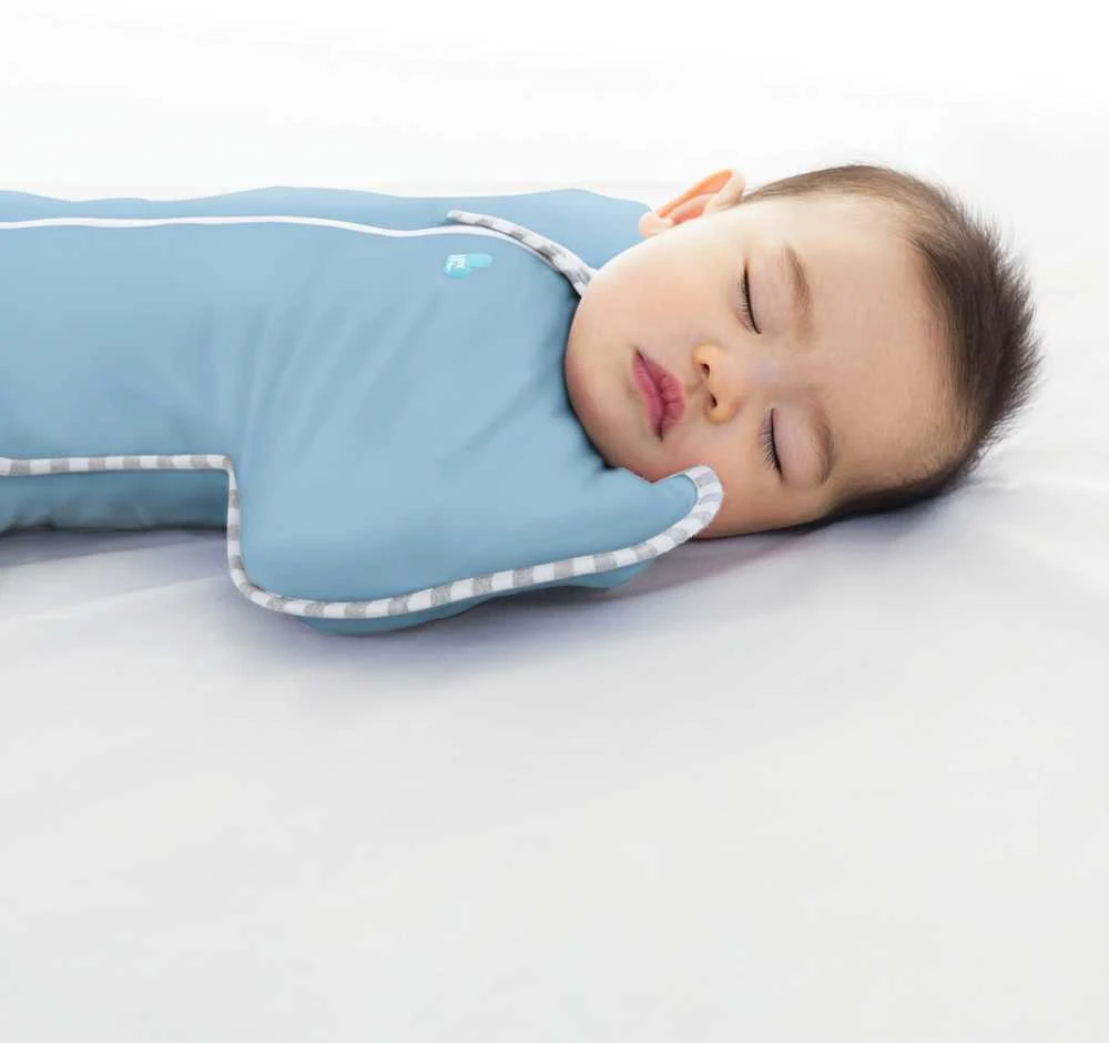 Love To Dream Swaddle UP Otulacz - M dydis - dulkėta mėlyna - ETAP1 - 1.0 TOG Original