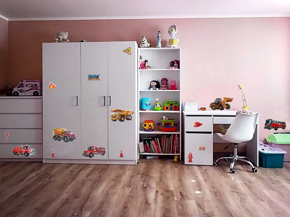 Marko Dekoracje Scienne 3D sienos dekoravimas - gaisrinės mašinos