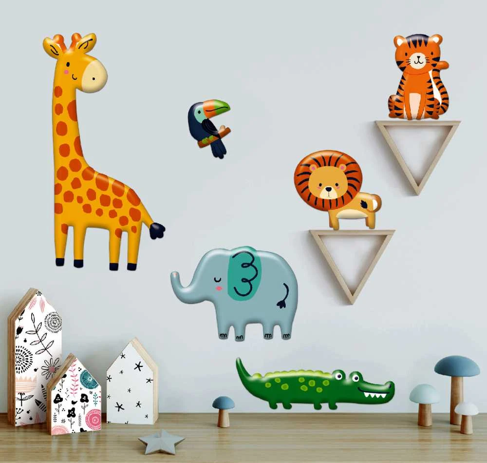 Marko Dekoracje Scienne 3D sienų dekoracijos – Safaris