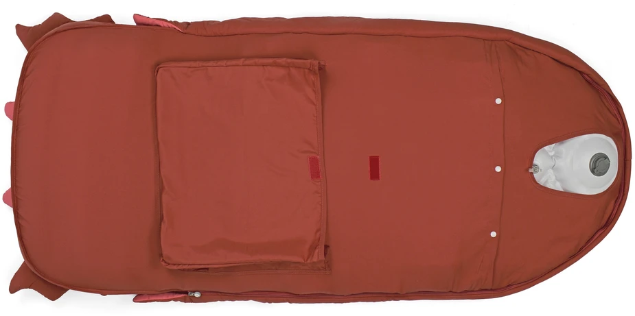 Miegmaišis pripučiamas 2in1 Trunki – Dinozauras Dylan