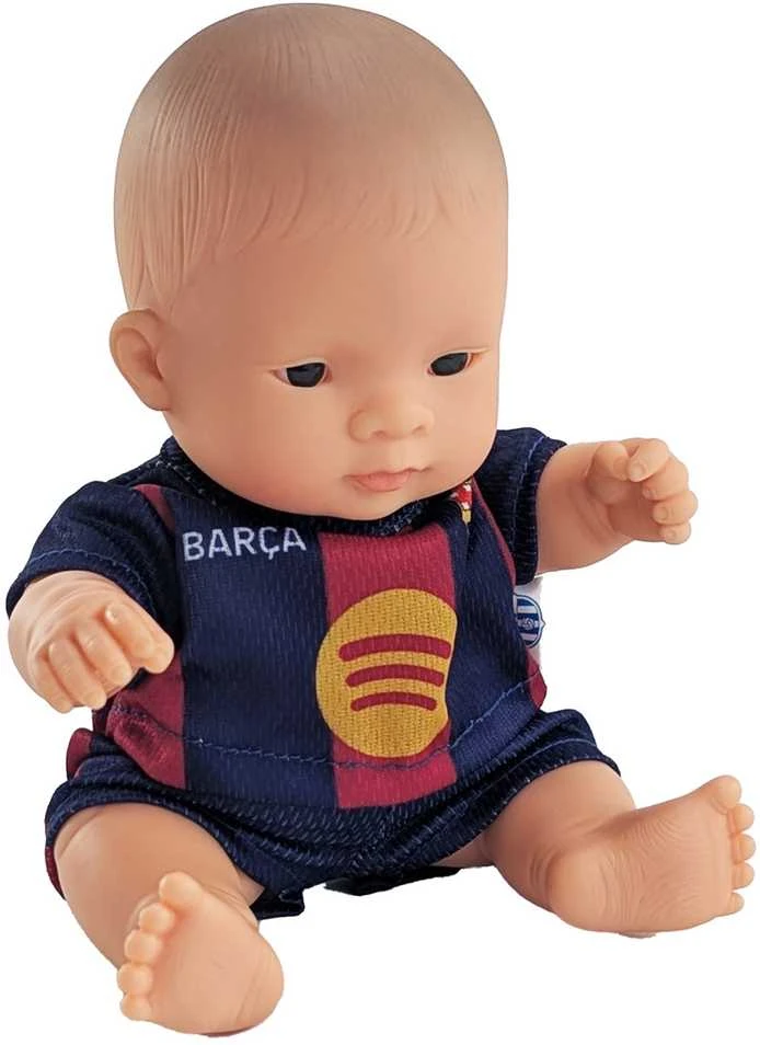 Miniland Barcelona Real FC Barcelona lėlė Azijos mergaitė - 21 cm