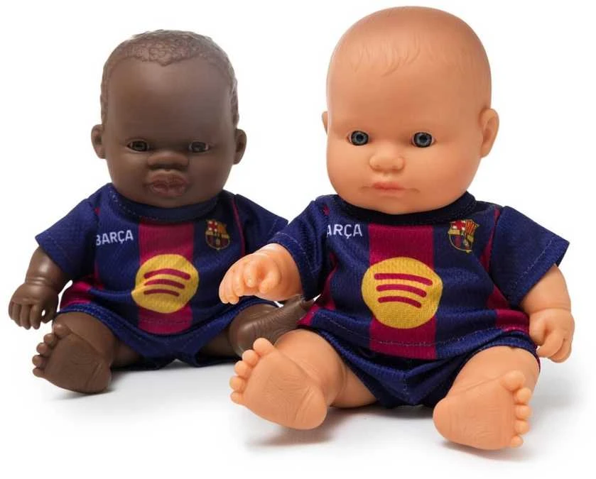 Miniland Barcelona Real Lėlė FC Barcelona vaikinas afrikietis - 21 cm