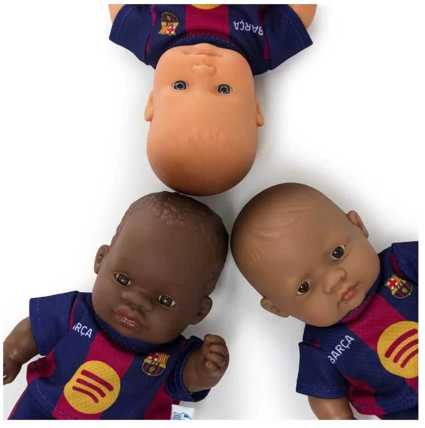 Miniland Barcelona Real Lėlė FC Barcelona vaikinas afrikietis - 21 cm
