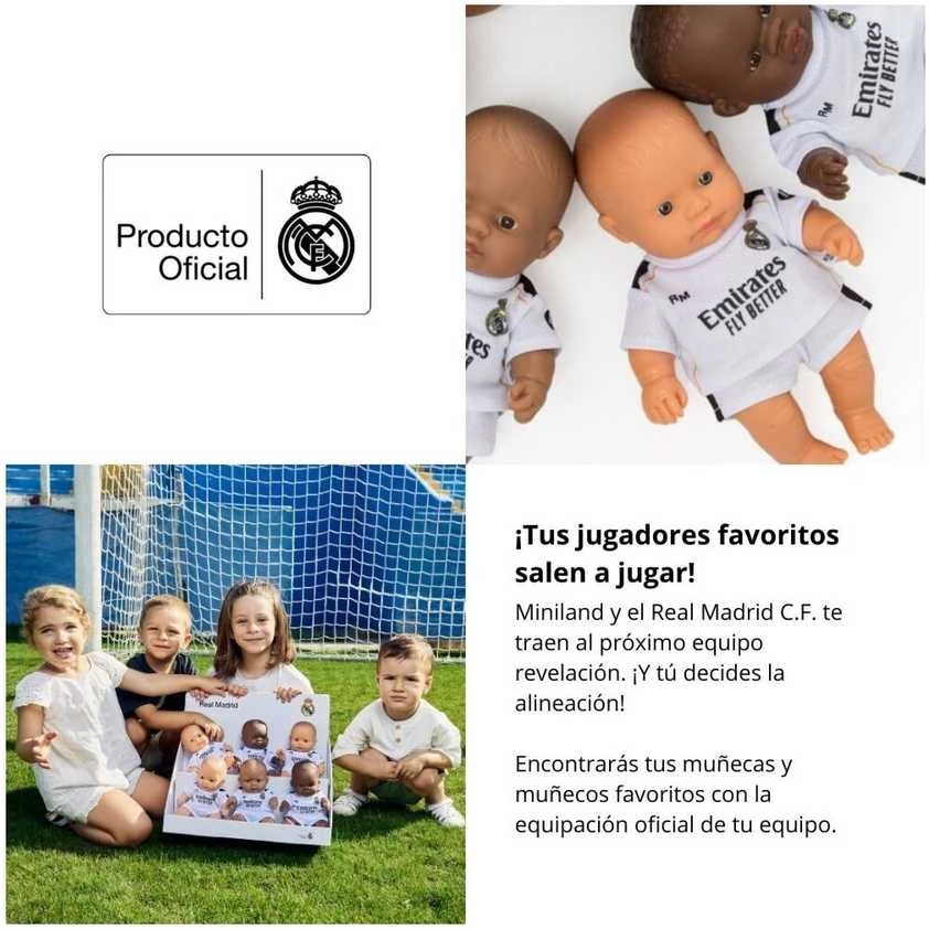 Miniland Barcelona Real Lėlė Madrido Real berniukas Europietis - 21cm