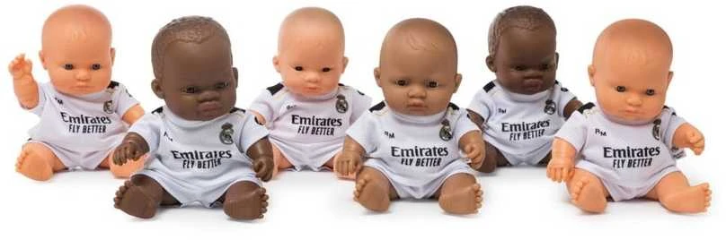 Miniland Barcelona Real Lėlė Madrido Real Afrikos berniukas - 21 cm