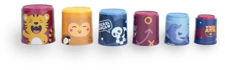 Miniland Barcelona Real Soft Play Cubes – FC Barcelona