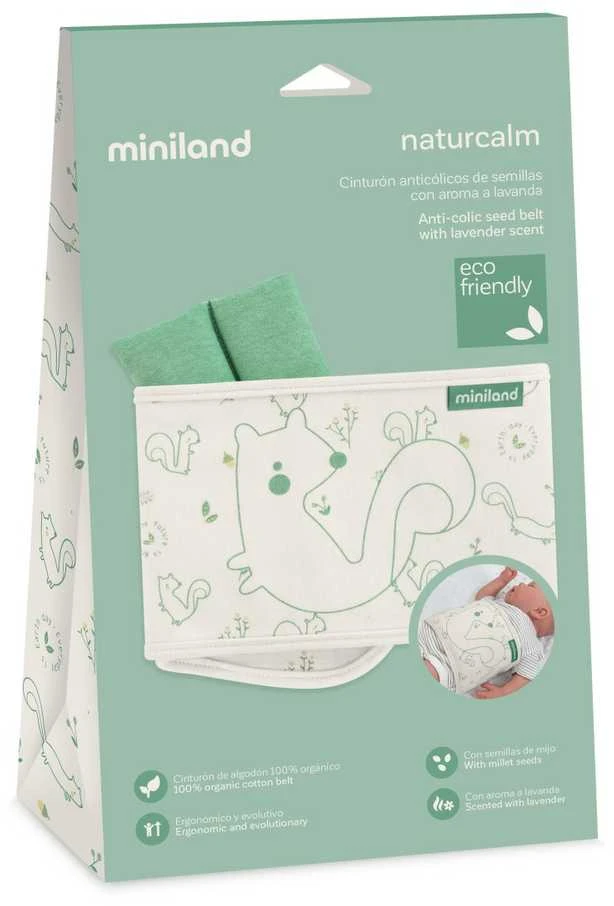 Miniland šildantis diržas Naturcalm