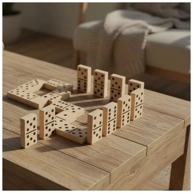 Miniland „Gra domino XL“ – „Mind&Move“