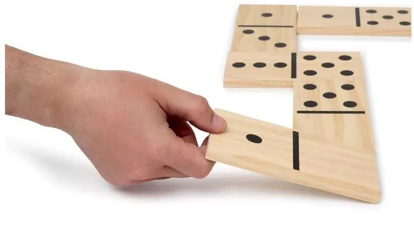 Miniland „Gra domino XL“ – „Mind&Move“
