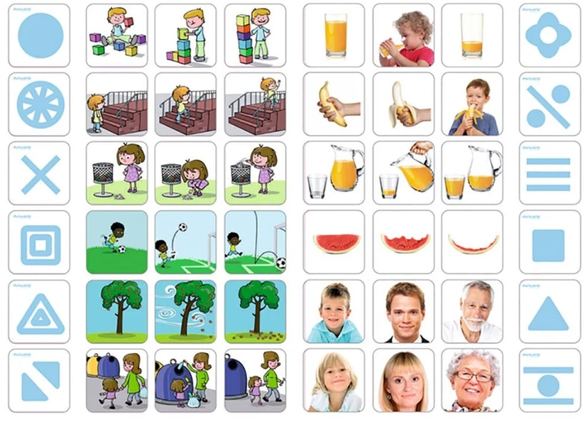 Miniland Zabawki Edukacyjne Miniland sekų kortelės: istorijos