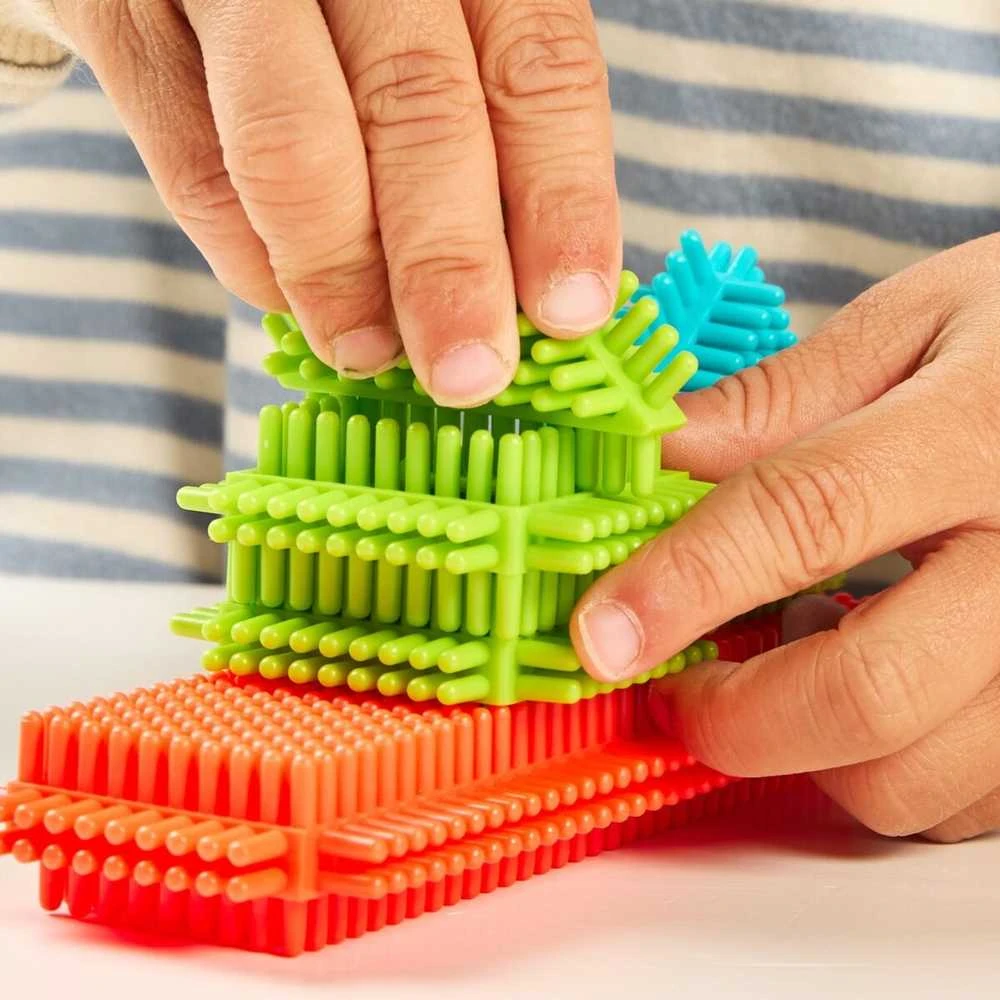 Miniland Zabawki Edukacyjne Pegy plytos - malūnas