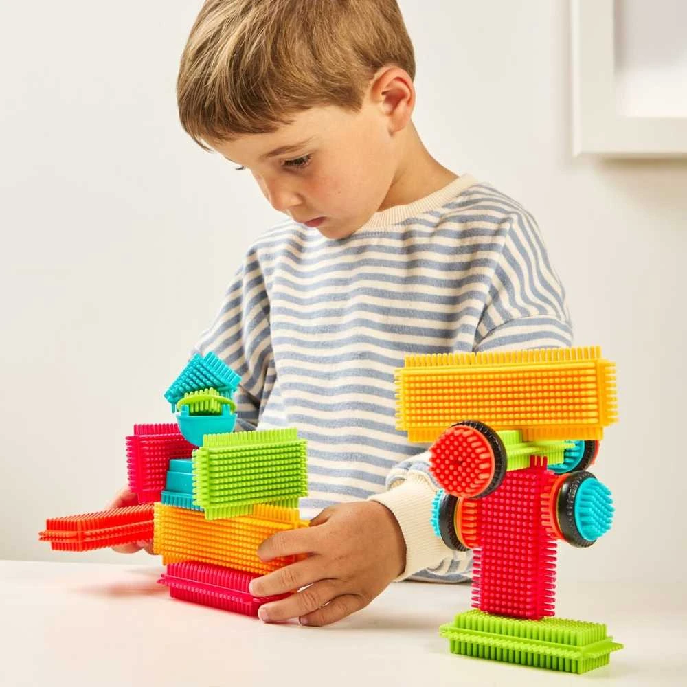 Miniland Zabawki Edukacyjne Pegy Bricks - riedantis pasivažinėjimas