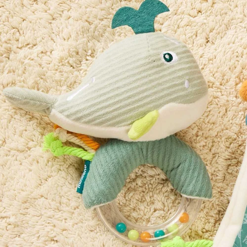 Miniland Adorable Moments Baby Sea Soft Sensory Banginio Barškutis - Žavingos Akimirkos