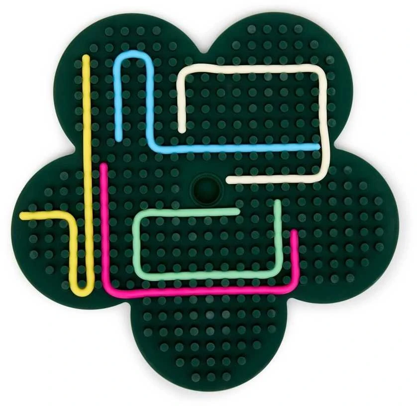 Miniland Sensorinė lenta „Flexihetti“ – gėlė ir stačiakampis – „Mind&Move“