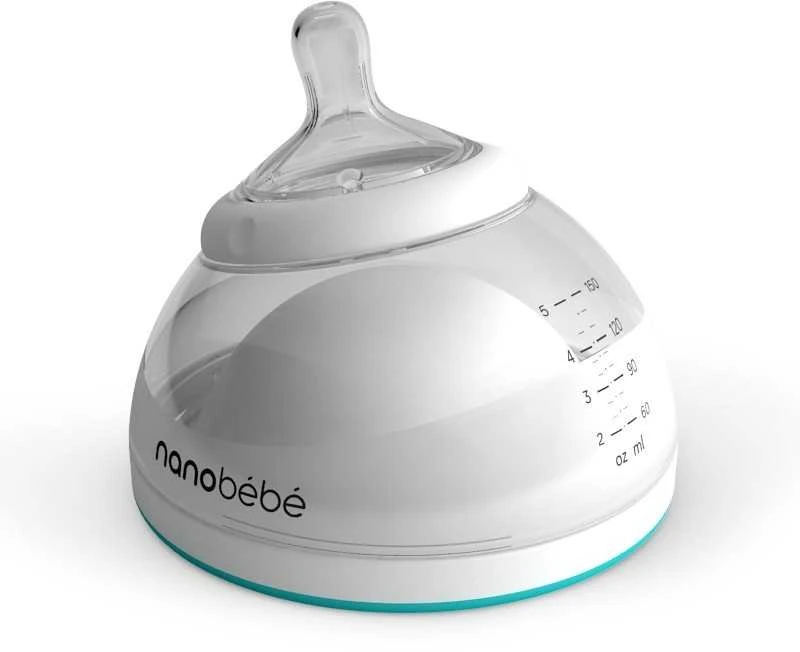 Nanobebe 150 ml 3 vnt-turkusowa NABE-1010312