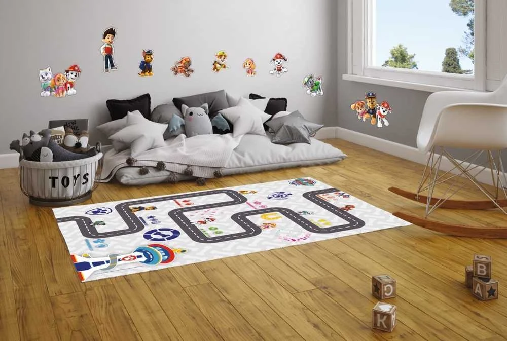 Nickelodeon PSSI patrulio sienos dekoravimas - persekiojimas