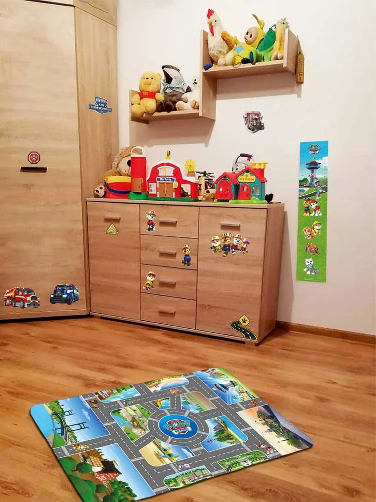 Nickelodeon Dywany Itin minkštas kilimas 100x150 cm - Letenų patrulių miestas