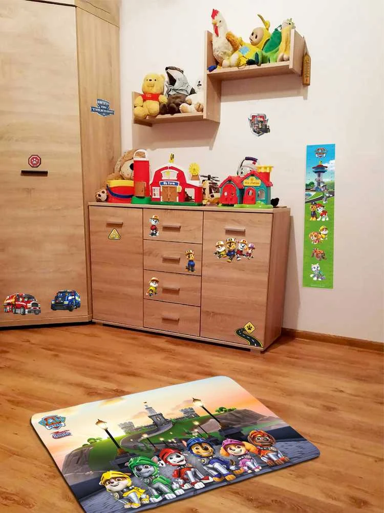 Nickelodeon Dywany Itin minkštas kilimas 100x150 cm - Letenų patrulio pilis