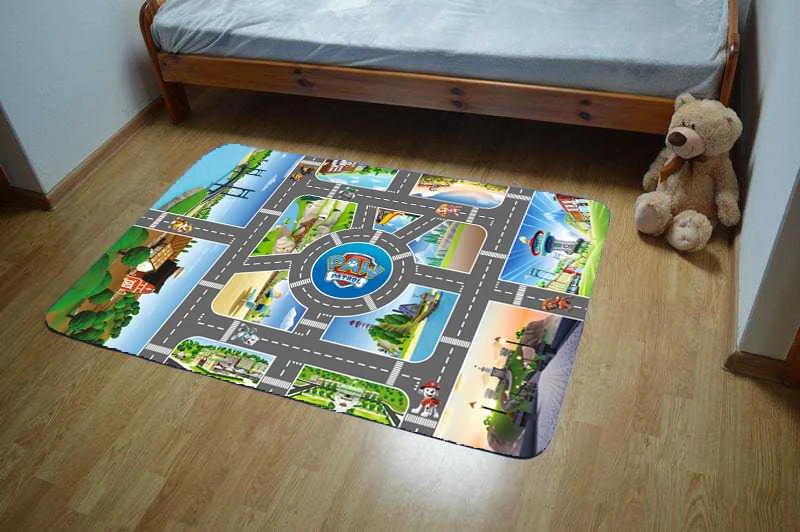 Nickelodeon Dywany Itin minkštas kilimas 100x150 cm - Letenų patrulių miestas
