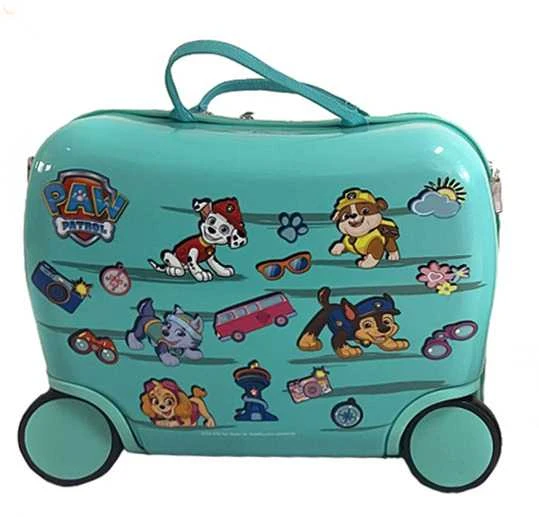 Nickelodeon PAW Patrol kelioninis lagaminas su ratukais vaikams | Turkio spalvos