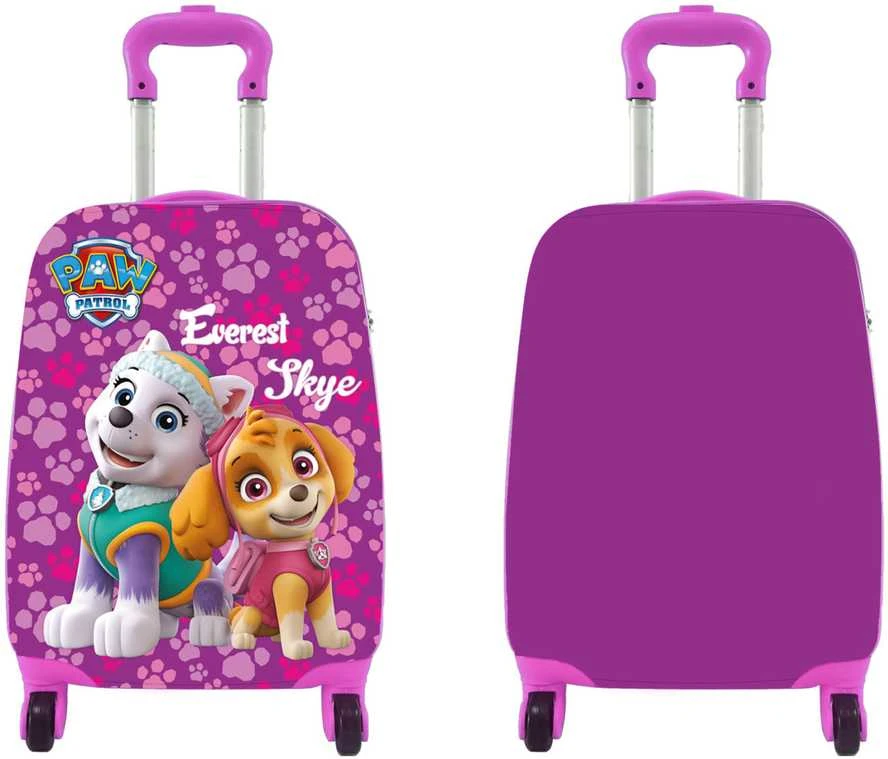 Kelioninis Nickelodeon Paw Patrol ant ratų - rožinė duża