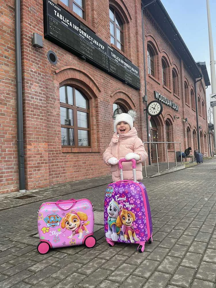 Kelioninis Nickelodeon Psi Patrol - rožinė mała