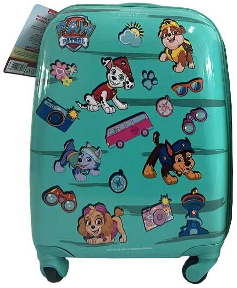 Nickelodeon PAW Patrol kelioninis lagaminas su ratukais vaikams | Turkio spalvos