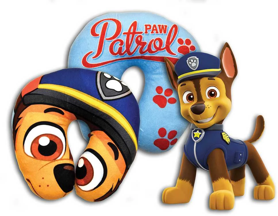 Nickelodeon Podroz Nickelodeon PSI PATROL-CHASE kelioninė pagalvė