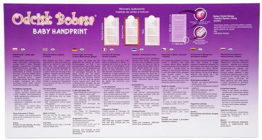 Odcisk Bobasa Rėmas Baby's print - molinis rėmas