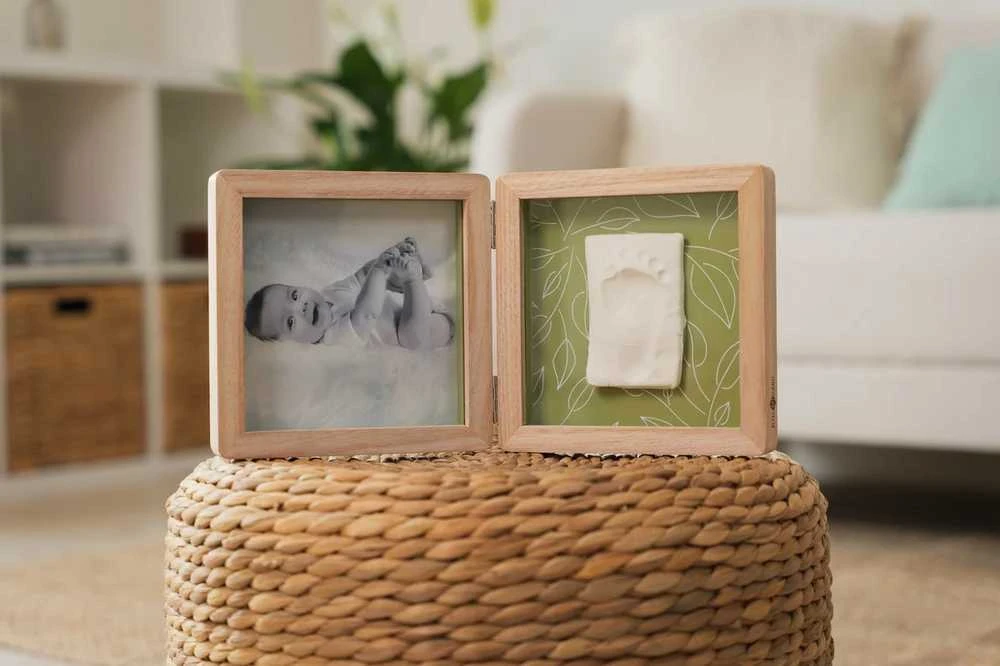 Home Styling Collection Petit Artichaut dvigubas spaudinys ir nuotraukų rėmelis – lapai