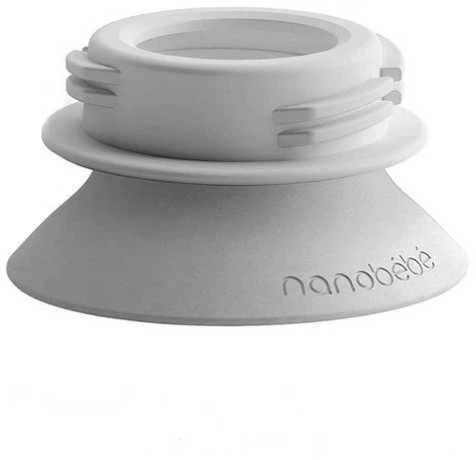 Krūtų pompos adapterių rinkinys Nanobébé buteliukams - 2 vnt.