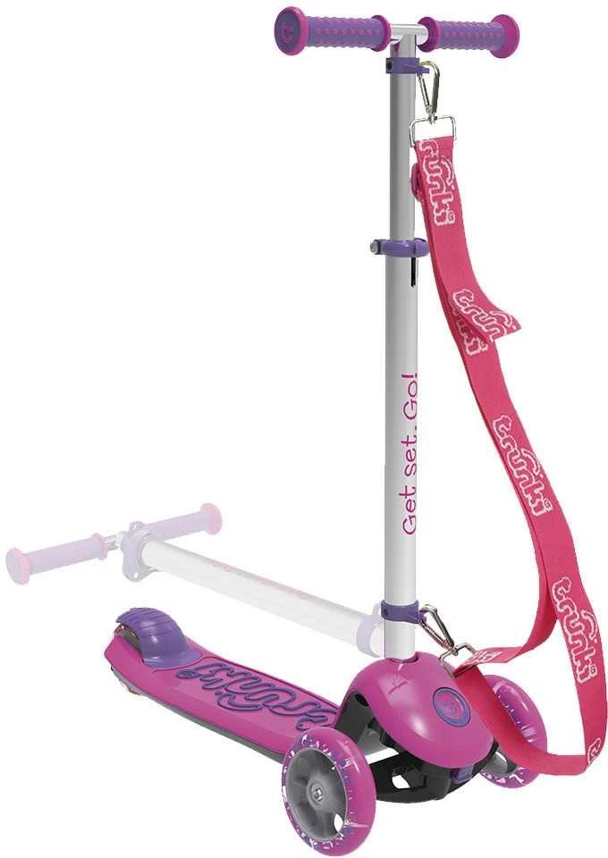 TRUNKI TRU-SCL-EU-ZZ-02 Trunki sulankstomas paspirtukas - rožinis, didelis