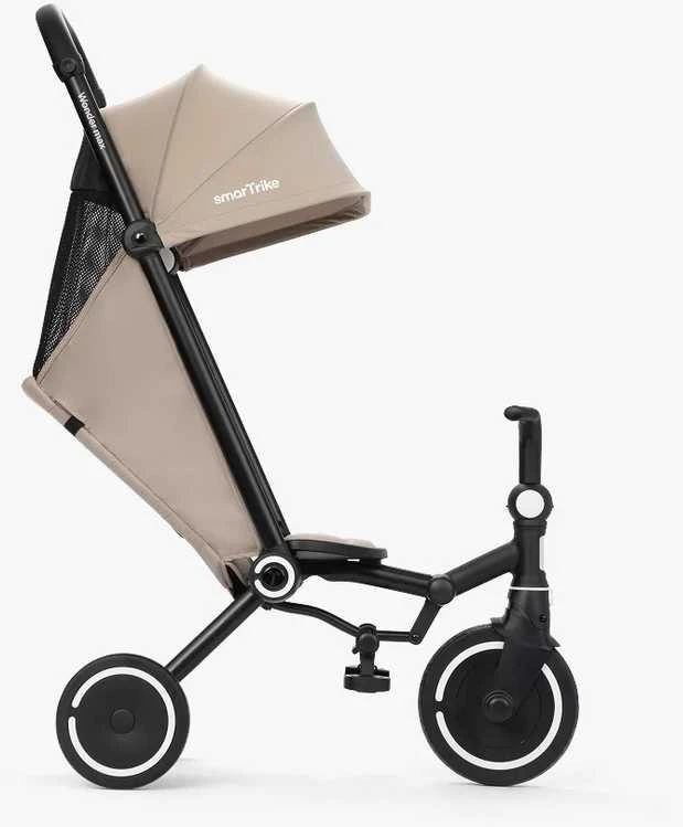 Smartrike Dviratukas su funkcija wózka - Wonder MAX - stone beige / smėlio spalva