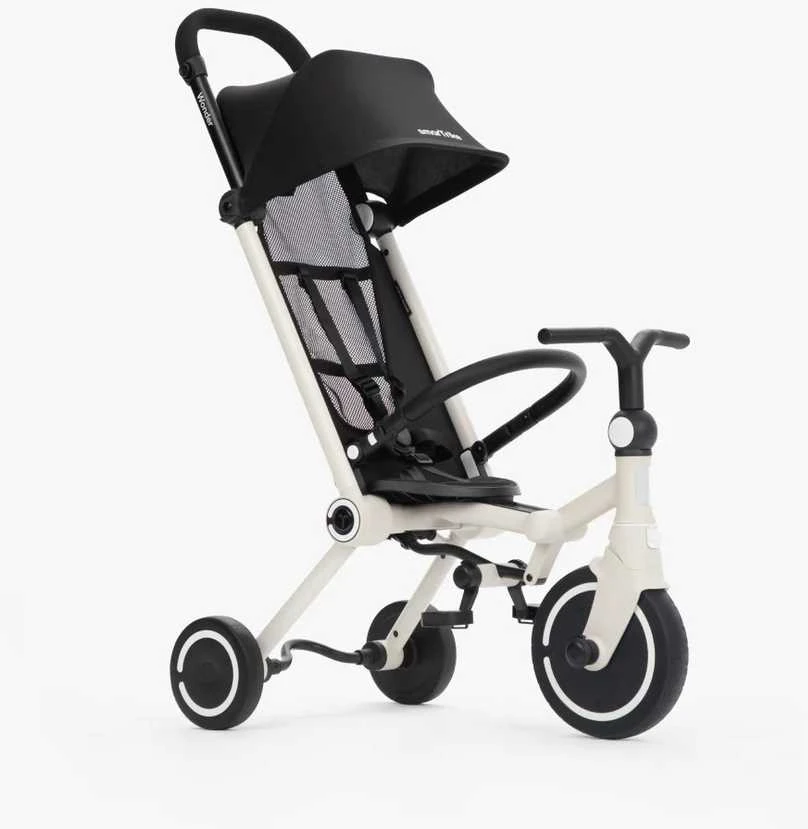 Smartrike Dviratukas su funkcija wózka - Wonder - midnight / juoda-balta