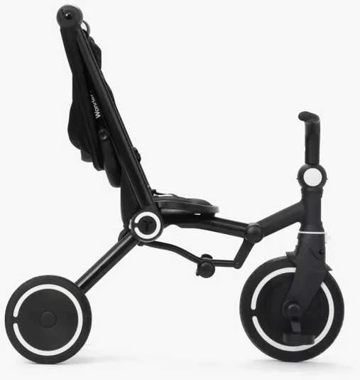 Smartrike Dviratukas su funkcija wózka - Wonder PLUS - juodas / juoda