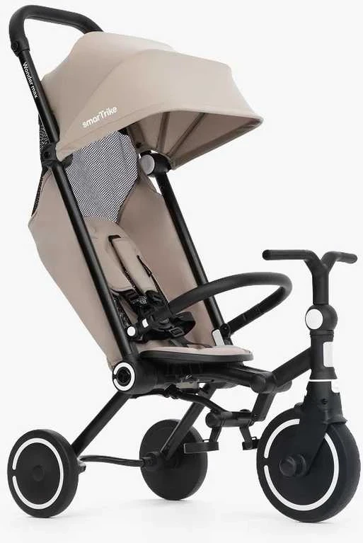 Smartrike Dviratukas su funkcija wózka - Wonder MAX - stone beige / smėlio spalva