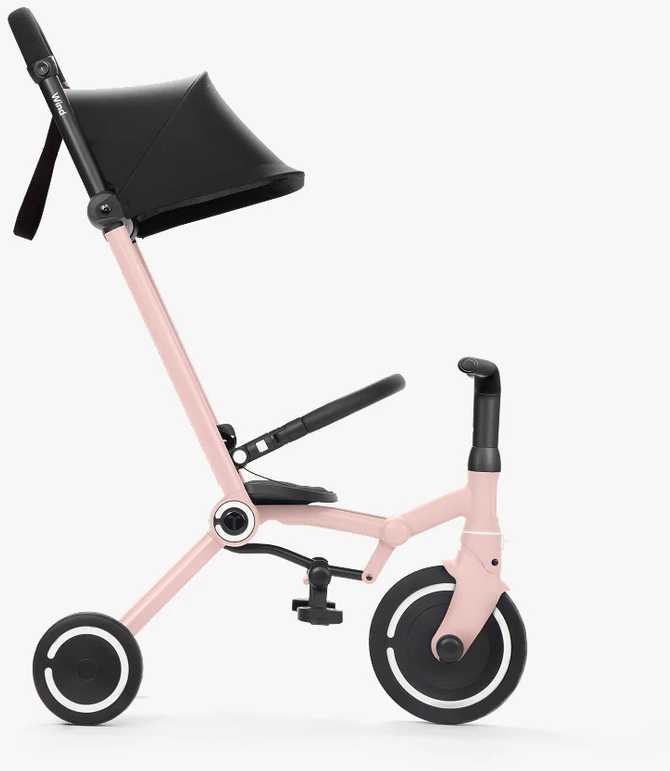 Smartrike Dviratukas su funkcija wózka - Wind - blush / rožinė