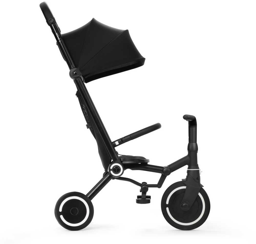 Smartrike Dviratukas su funkcija wózka - Wind PLUS - juodas / juoda