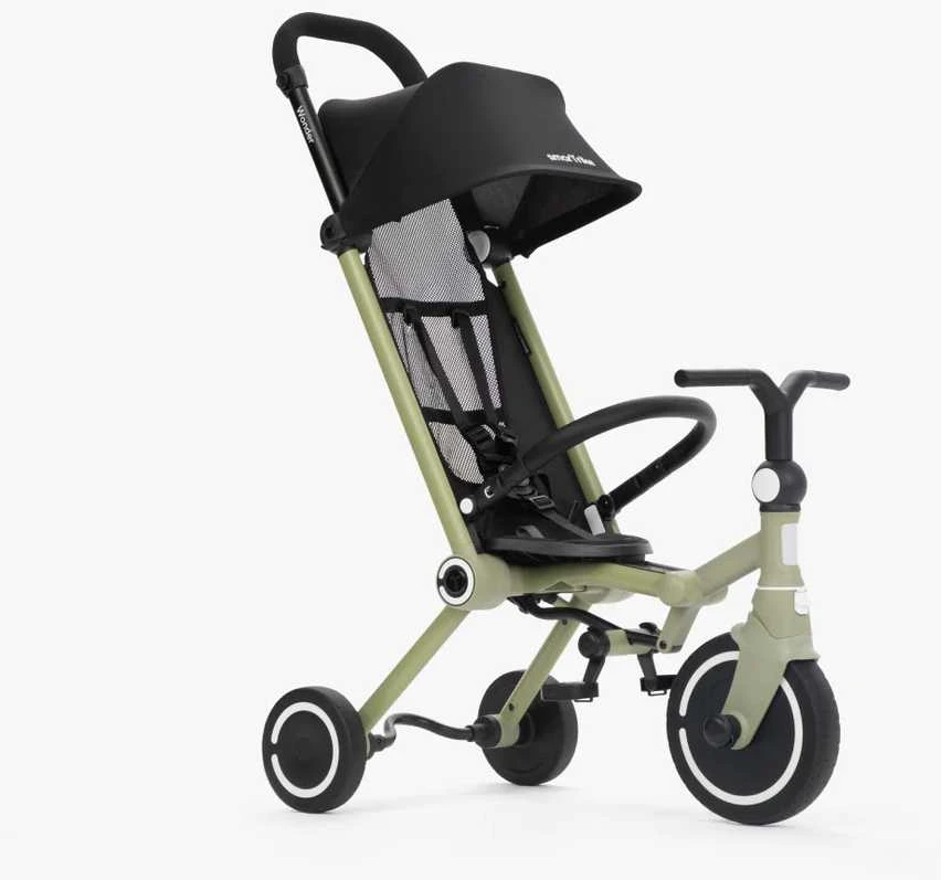 Smartrike Dviračiai su vežimėlio funkcija – Wonder – alyvuogių / alyvuogių spalvos