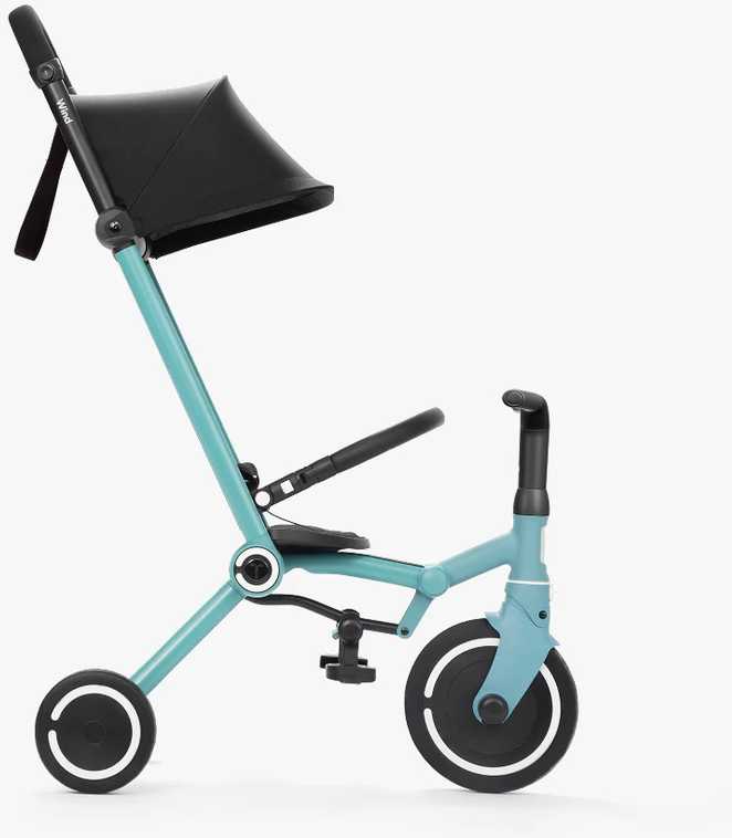Smartrike Dviratukas su funkcija wózka - Wind - aqua / jūros spalvos