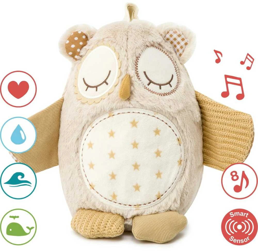 CLOUD B Night Owl išmanusis migdukas su verksmo jutikliu