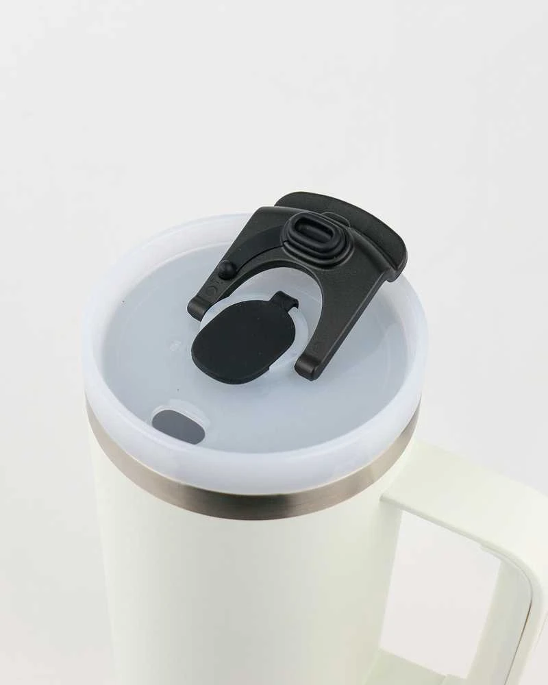 Termo puodelis Runbott Latt 800 ml - kreminė