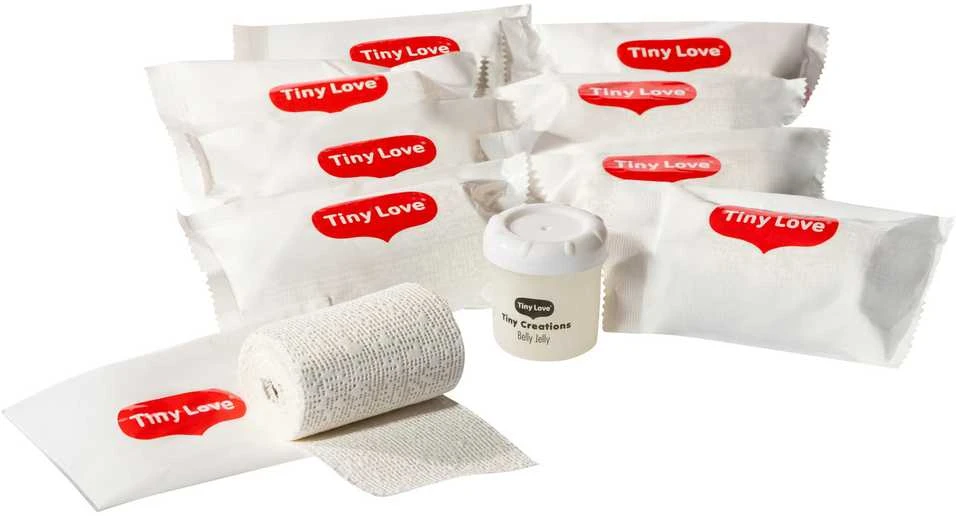„Tiny Love Creations“ kūdikio pilvuko suvenyras – nėštumo pilvo įspaudas gipsu