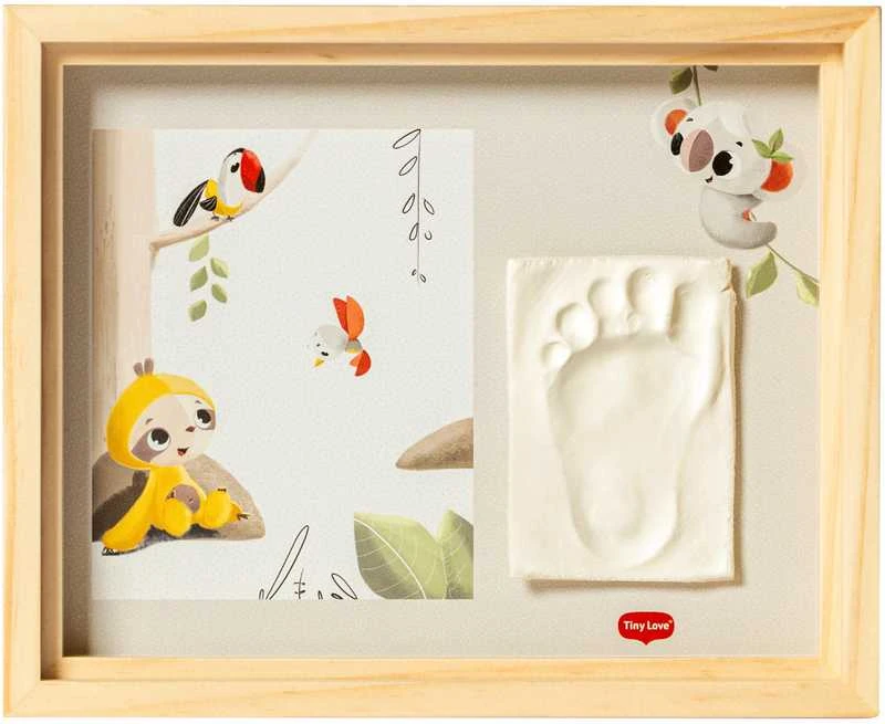 Tiny Love MAŽI MEILĖS KŪRINIAI TLC1660700 Paveikslų rėmelis ir medinis raštas