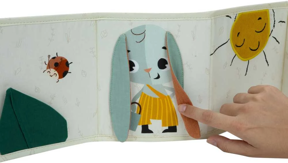Tiny Love knygelė su judančiomis detalėmis