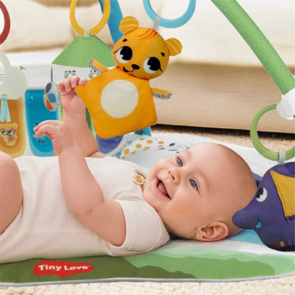 TINY LOVE BORN TO PARTY DEVELOPMENTAL GYMINI ŽAIDIMO KILIMĖLIS